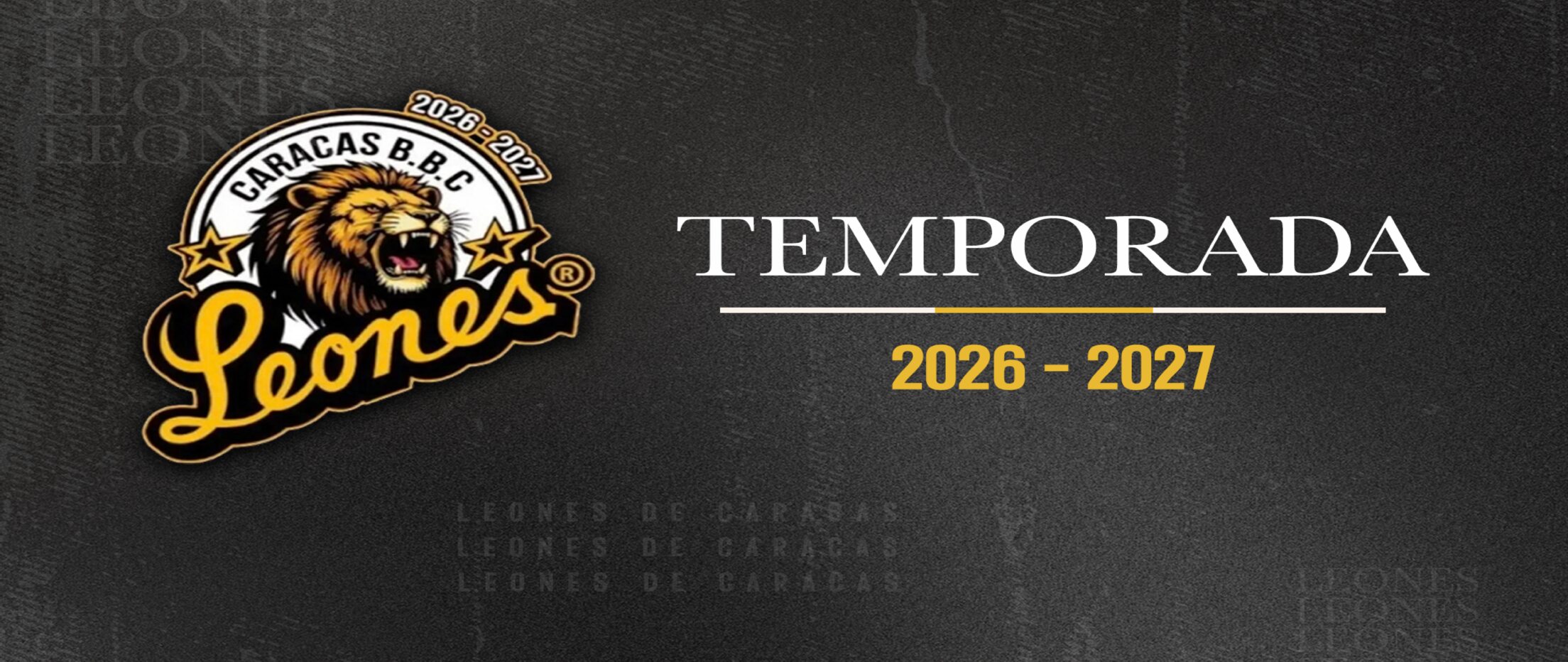 Leones del Caracas BBC - Temporada 2026/2027